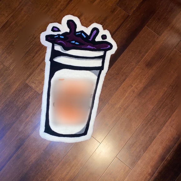 Custom Drank In My Cup Rug - Picture 3 of 4